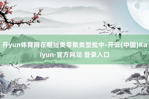 开yun体育网在粗拙类零散类型批中-开云(中国)Kaiyun·官方网站 登录入口